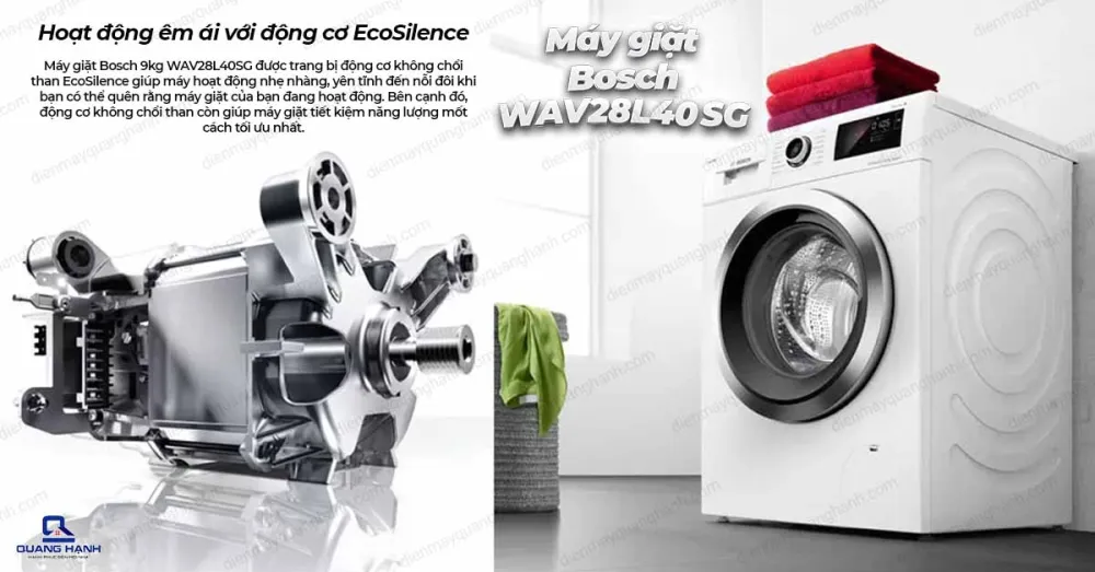 Máy giặt bosch WAV28L40SG