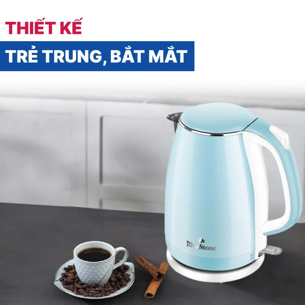 Ấm đun siêu tốc Bluestone KTB-3458