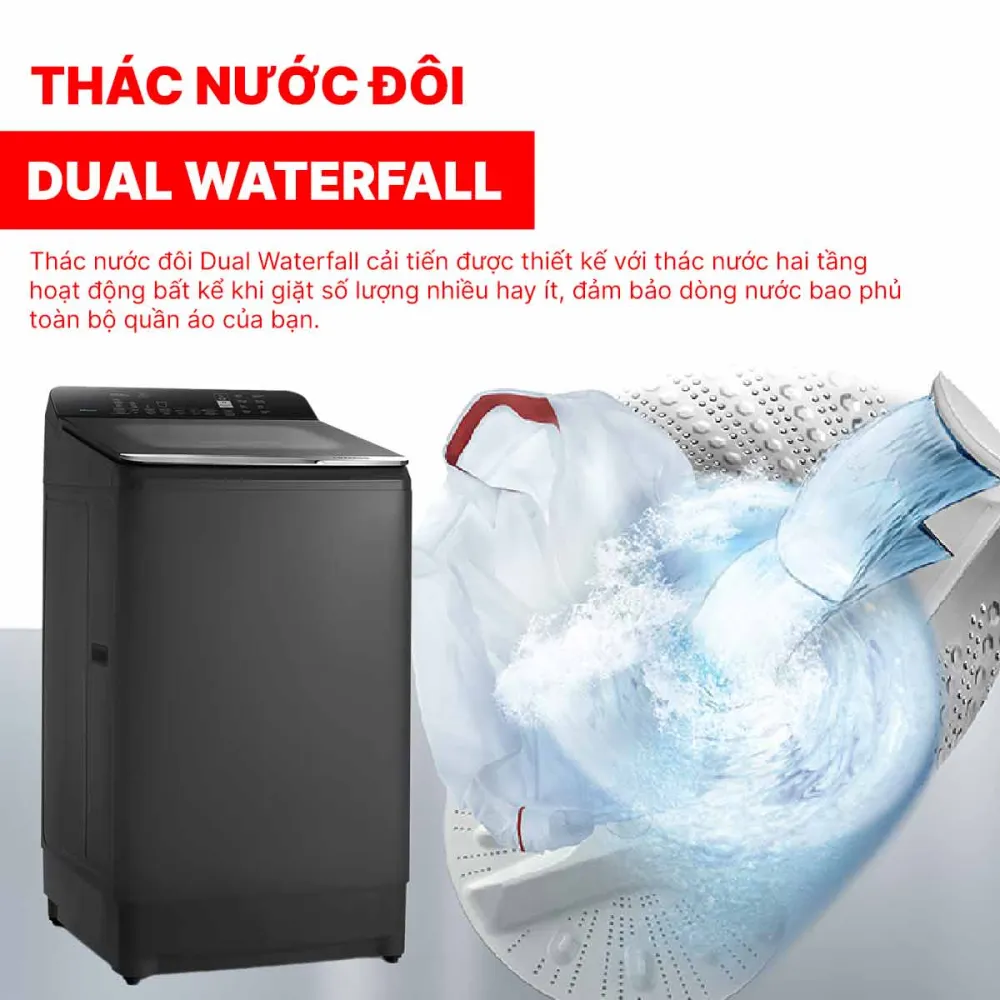Máy giặt Hitachi Inverter 13.5kg LTL H3MVJWT