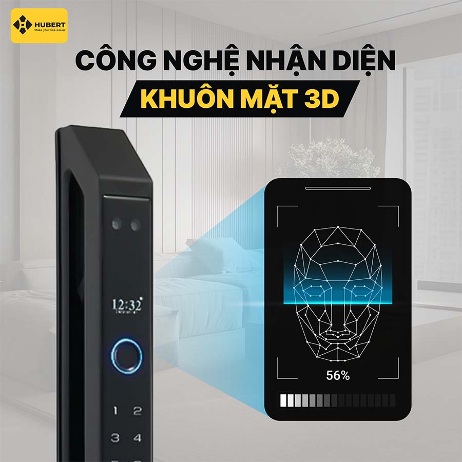 Khóa điện tử Hubert HB CNI7 TITAN EU