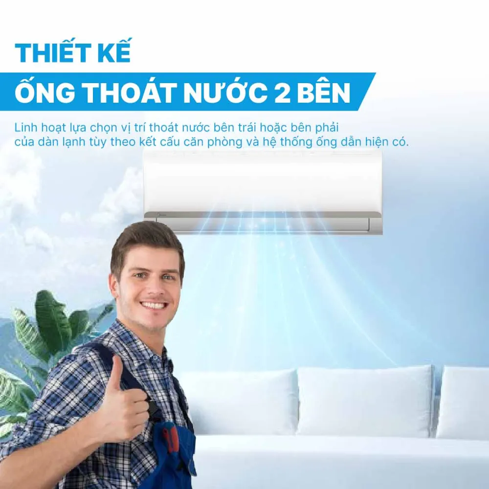 Điều hòa Midea Inverter 1.5 HP MSAFC-13CRDN8