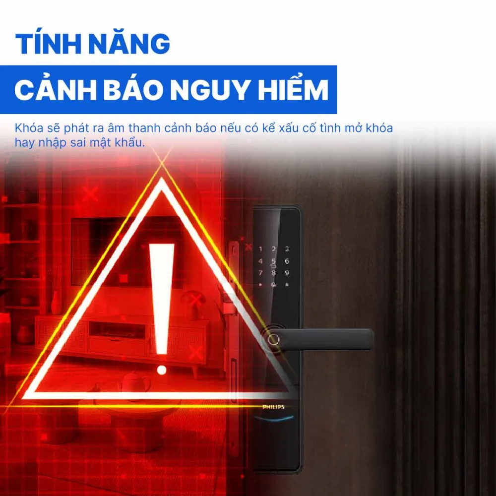 Khóa thông minh Philips DDL603E