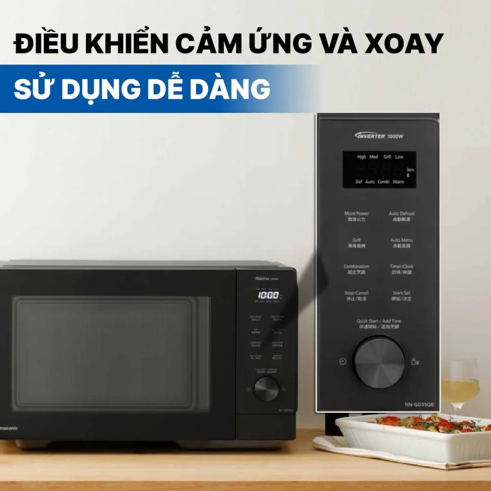 Lò vi sóng có nướng Panasonic NN-GD35QBYUE