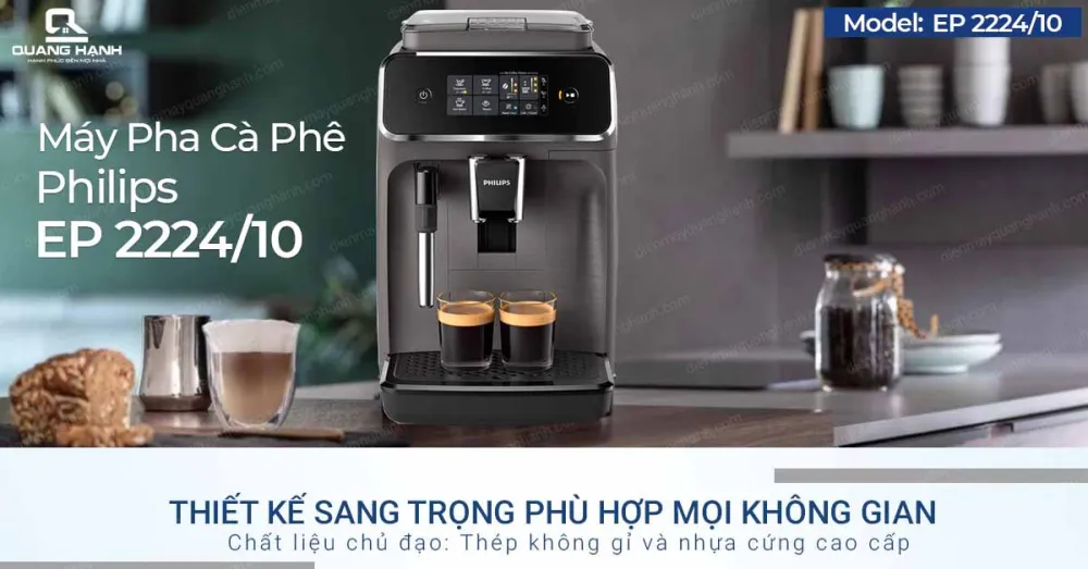 Máy pha cafe tự động Philips EP 2224/10