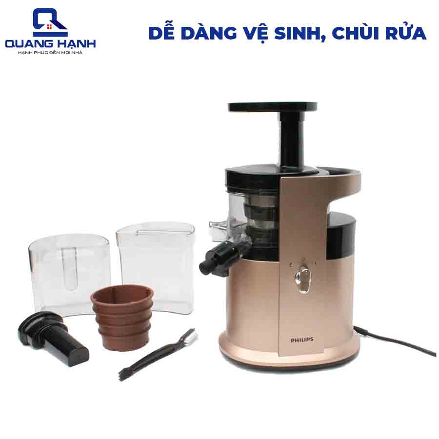 Máy ép trái cây tốc độ chậm Philips HR1883 