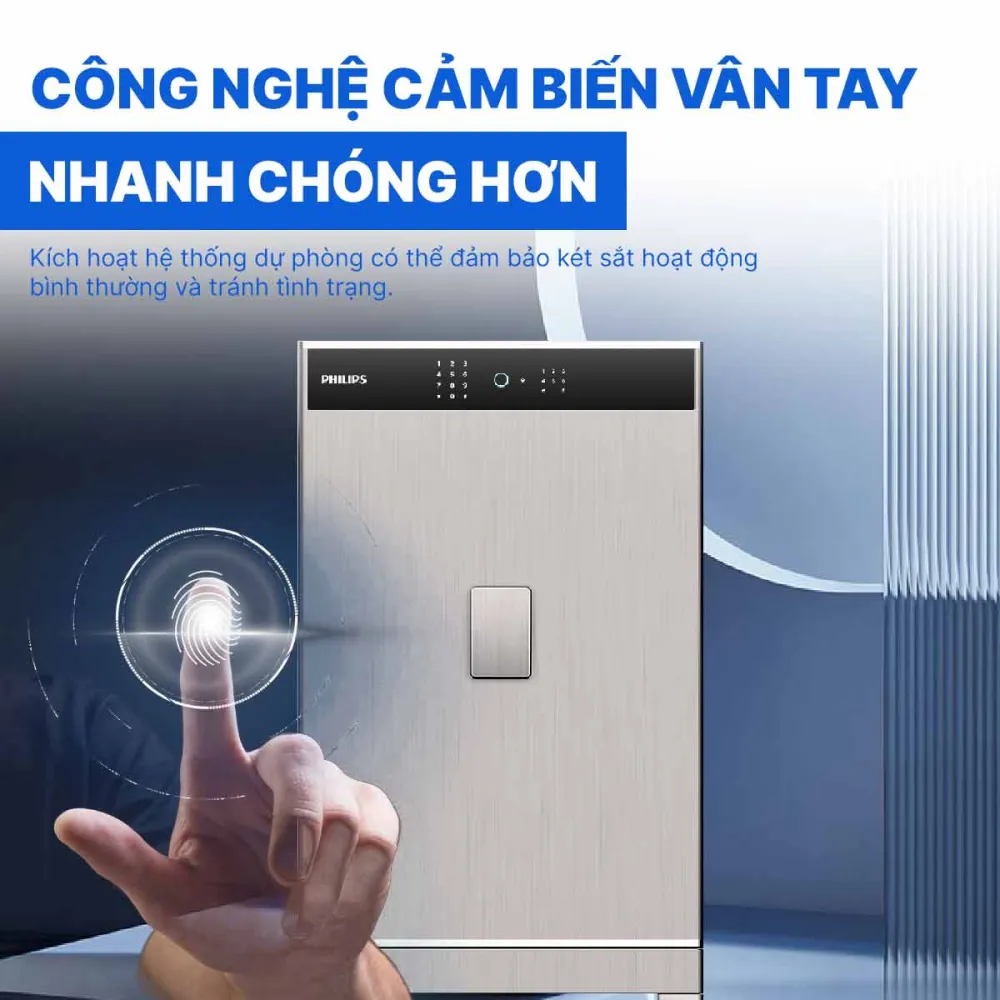 Két sắt Philips SBX701-8B0 150kg