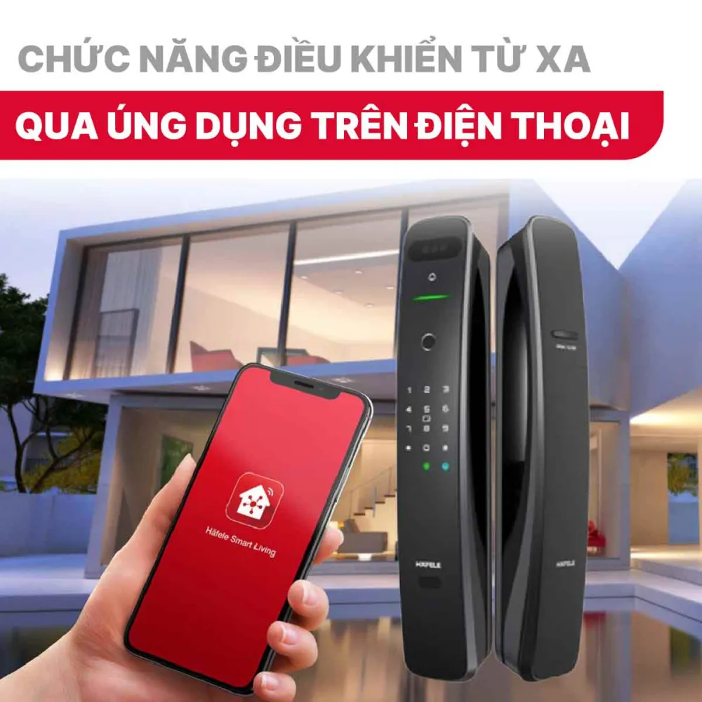 Khóa điện tử Hafele PP9100 912.20.697 Màu đen