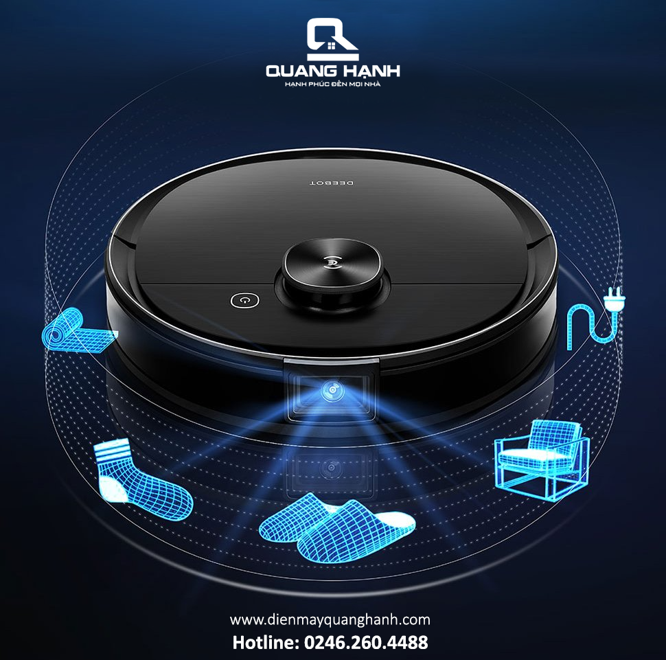 Robot hút bụi lau nhà Ecovacs Deebot T8 Aivi