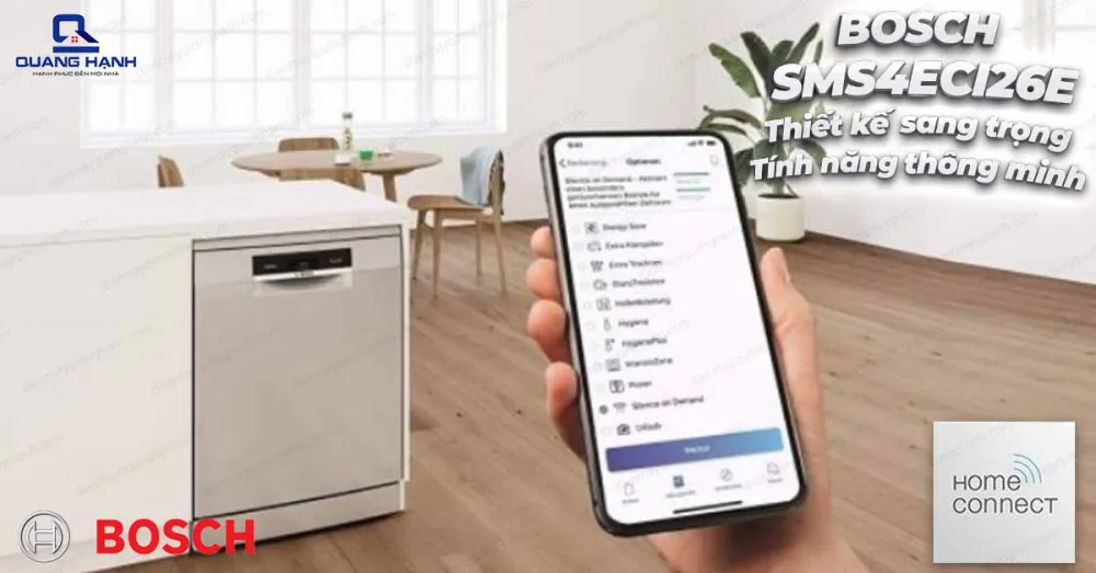 Máy rửa bát Bosch SMS4ECI26E