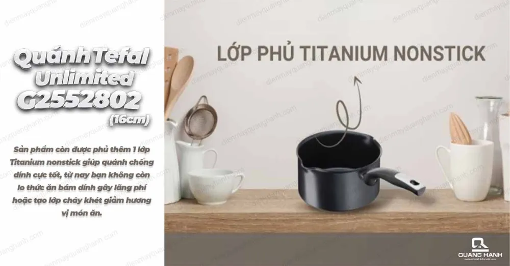 Quánh Tefal Unlimited 16cm G2552802