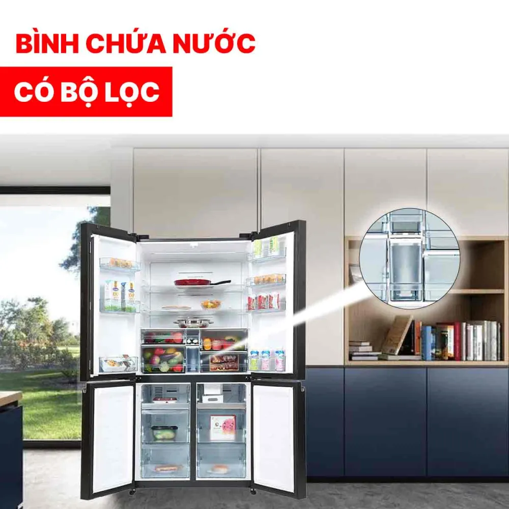 Tủ lạnh Hitachi Inverter 569 lít R-WB640PGV1 GMG