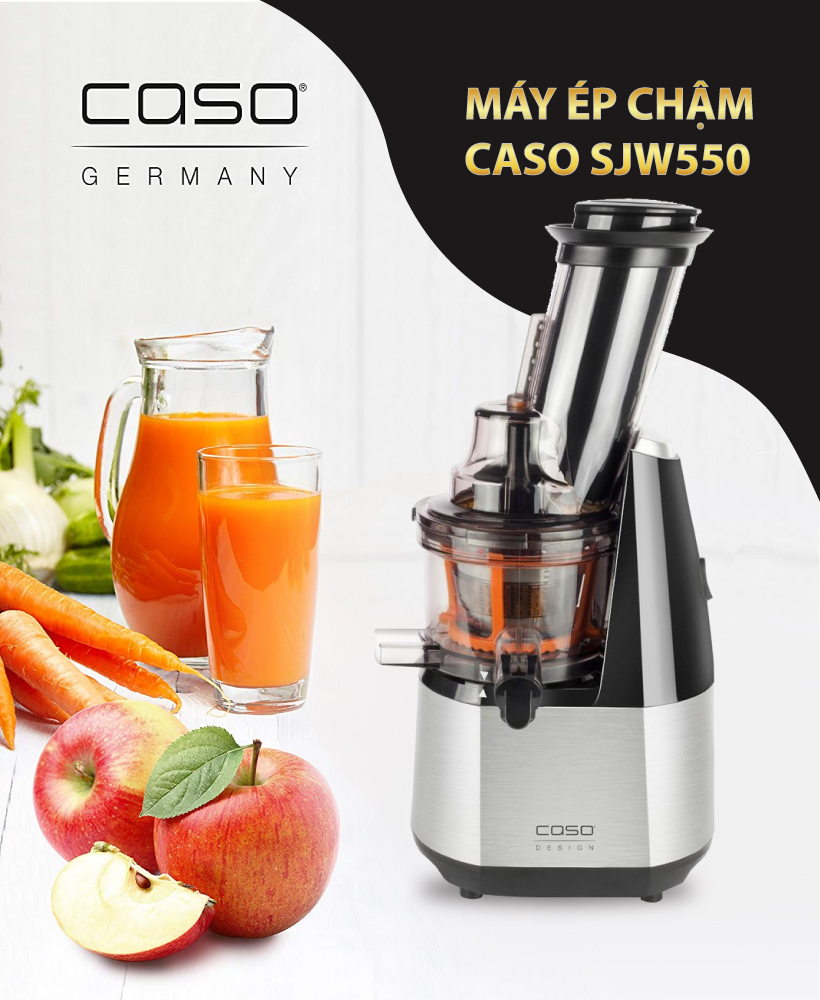 máy ép chậm Caso SJW550
