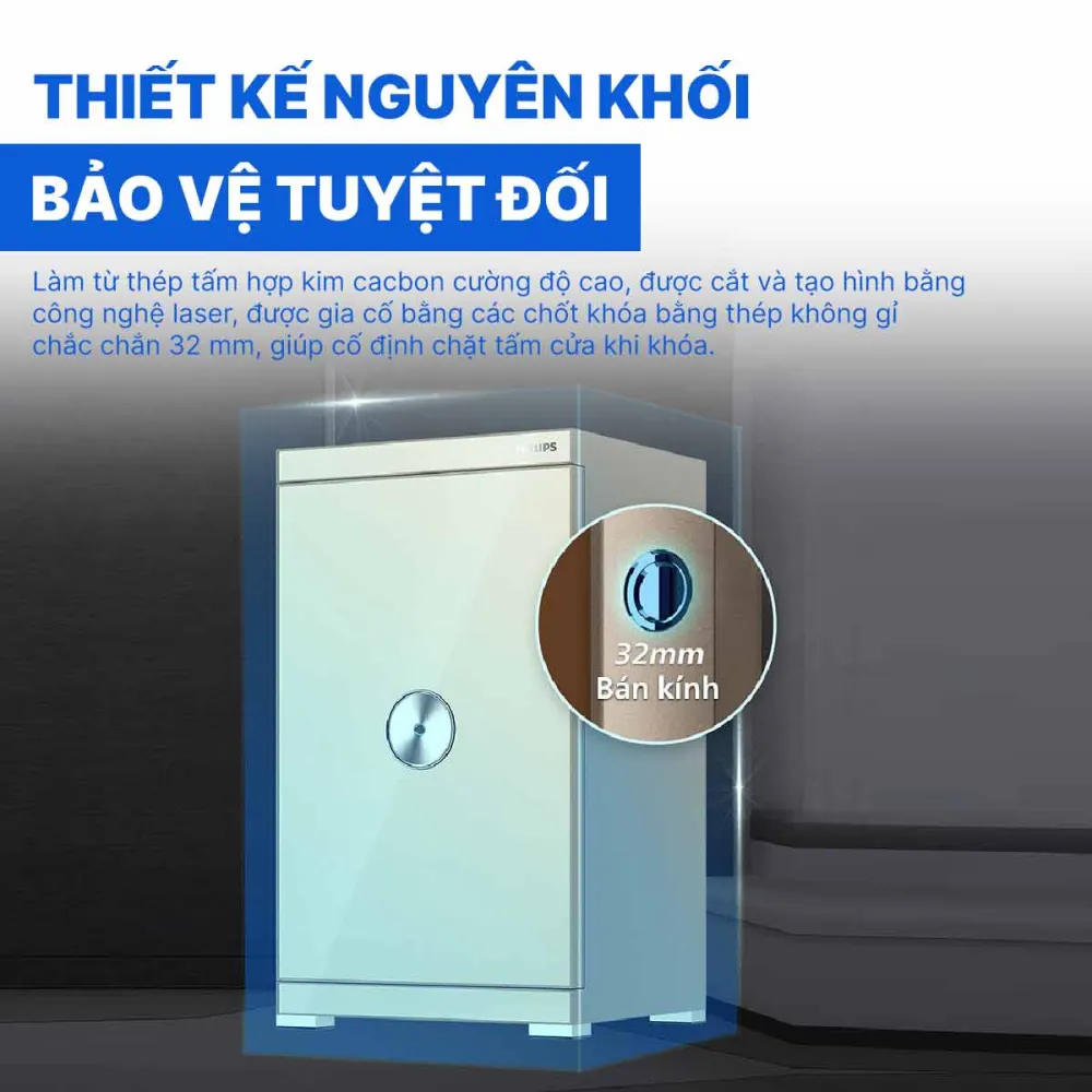 Két sắt Philips SBX602-8CU 131kg