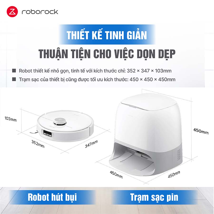 Robot hút bụi Roborock Q Revo CurV