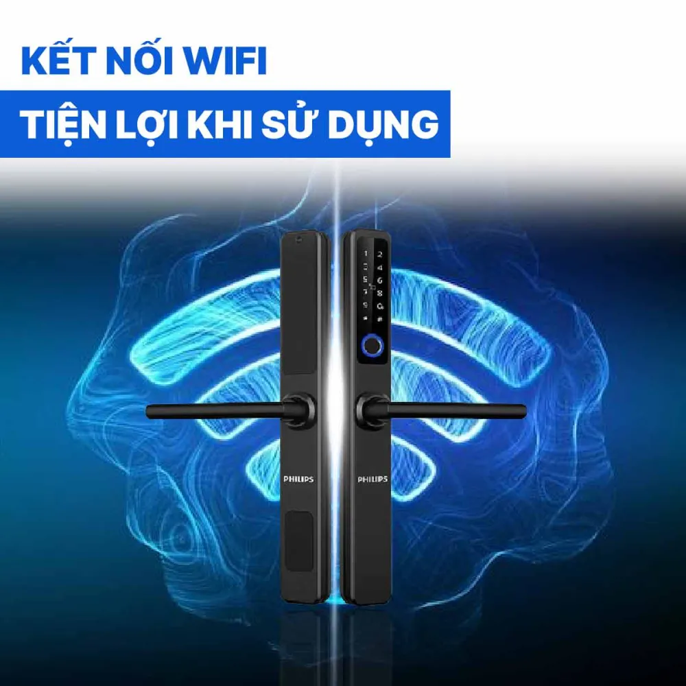 Khóa cửa thông minh Philips DDL608-5HWS