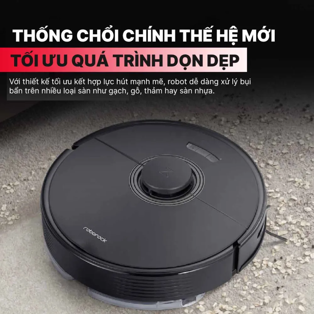 Robot Hút Bụi Lau Nhà Roborock Q7 Max Plus