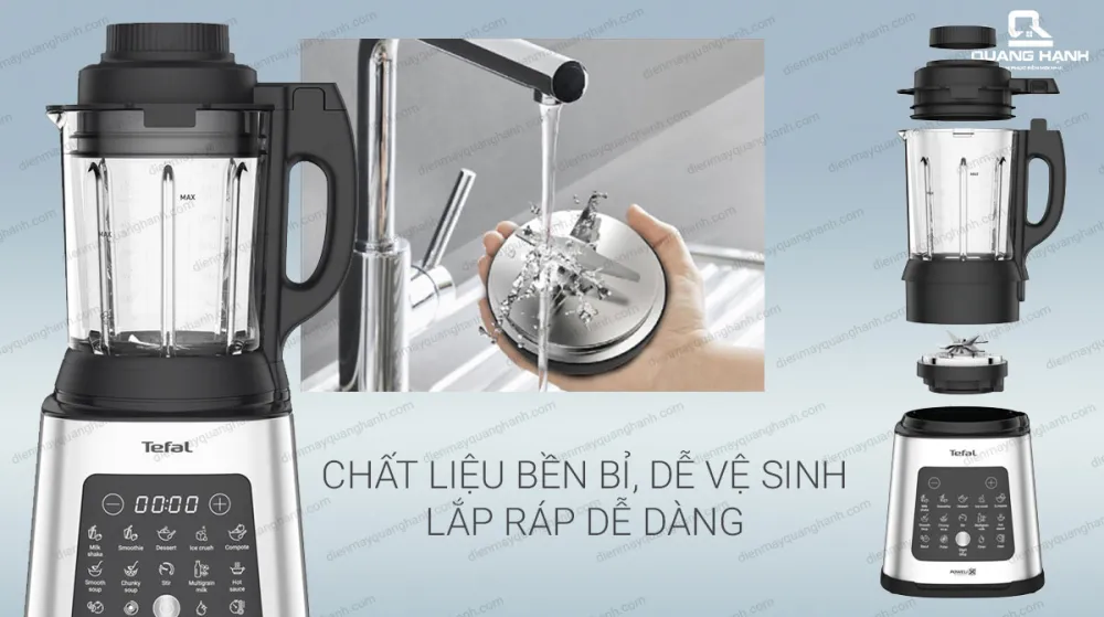 Chất liệu bền bỉ, dễ dàng vệ sinh an toàn