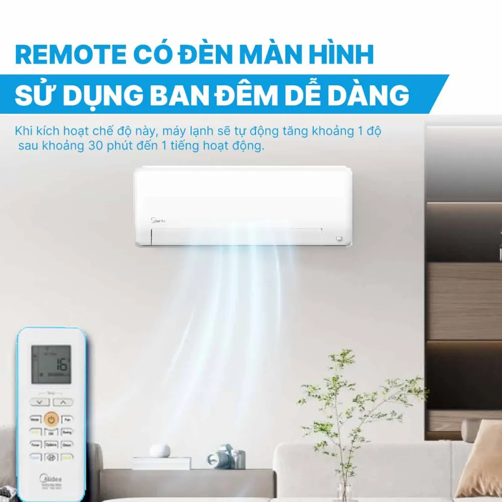 Điều hòa Midea 1.5 HP MSAE-13CRN8