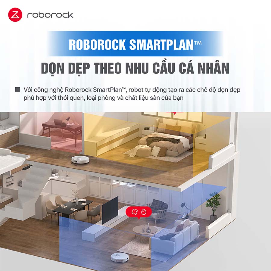 Robot hút bụi Roborock Q Revo CurV