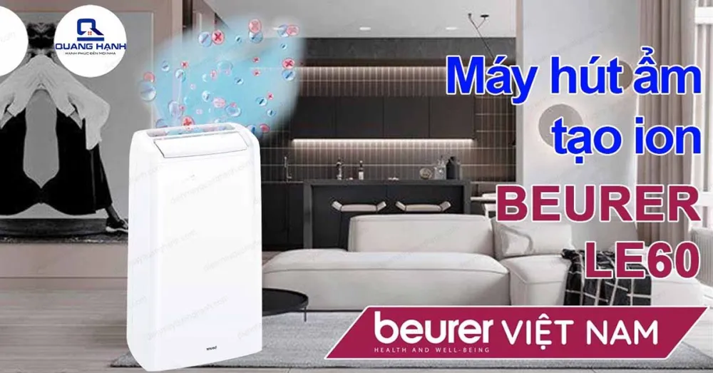 Máy hút ẩm Beure LE 60 chú trọng tới trải nghiệm của người dùng vì vậy hãng đưa ra chất lượng sản phẩm hoạt động vô cùng êm ái.