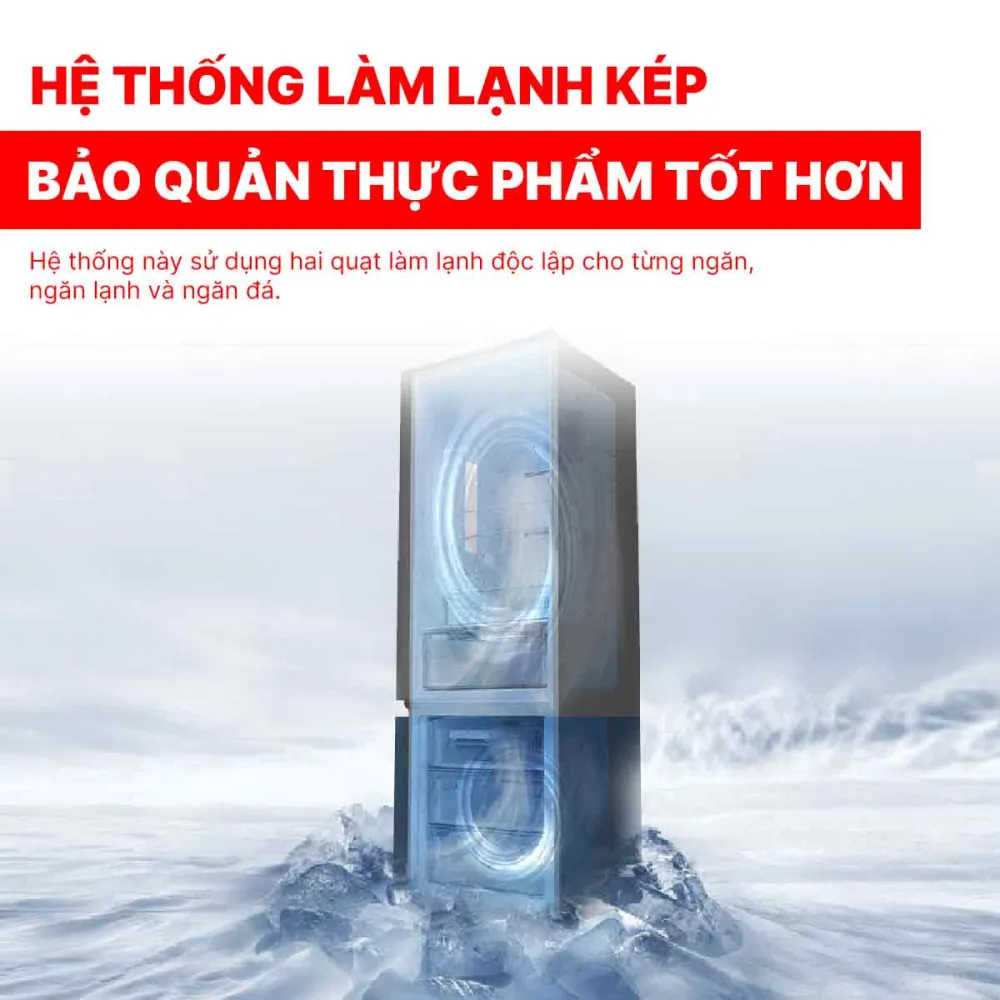 Tủ lạnh Hitachi Inverter 323 Lít R-B340PGV1