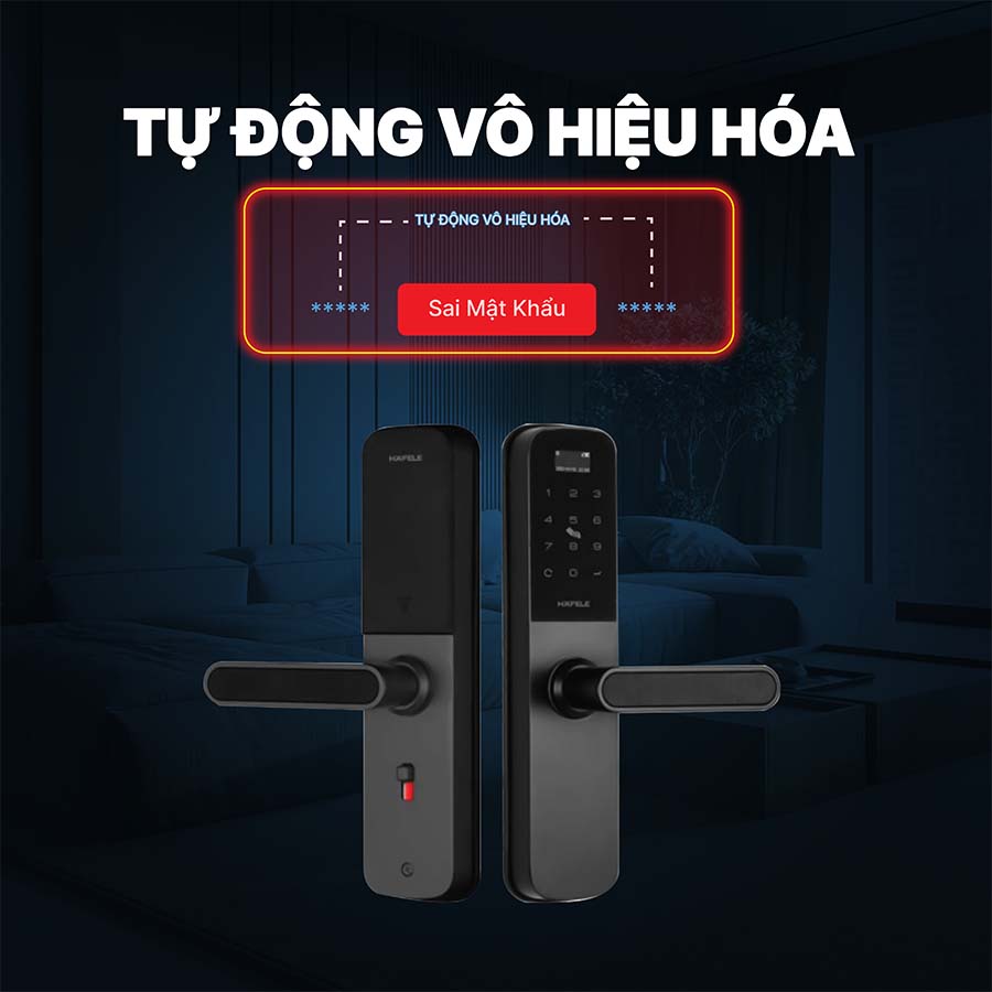 Khóa điện tử Hafele DL6000 912.20.581