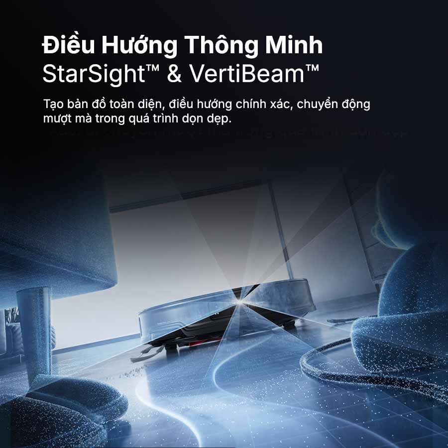 Robot hút bụi lau nhà Roborock Saros Z70