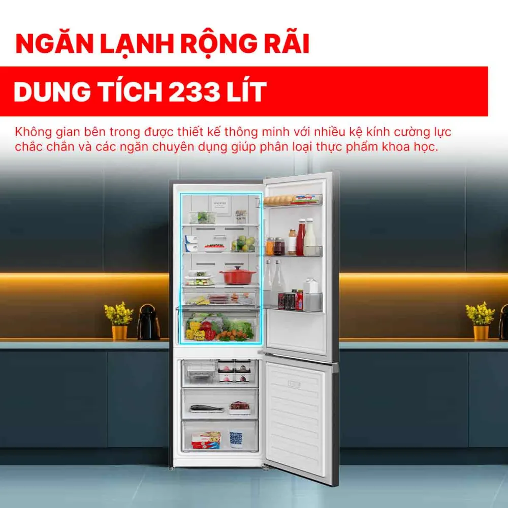 Tủ lạnh Hitachi Inverter 323 lít HRBN6340DUVN