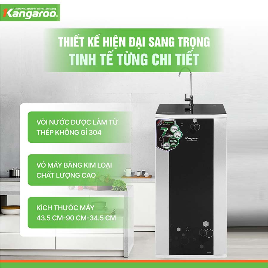 Máy lọc nước Kangaroo KG88AVTU 7 lõi
