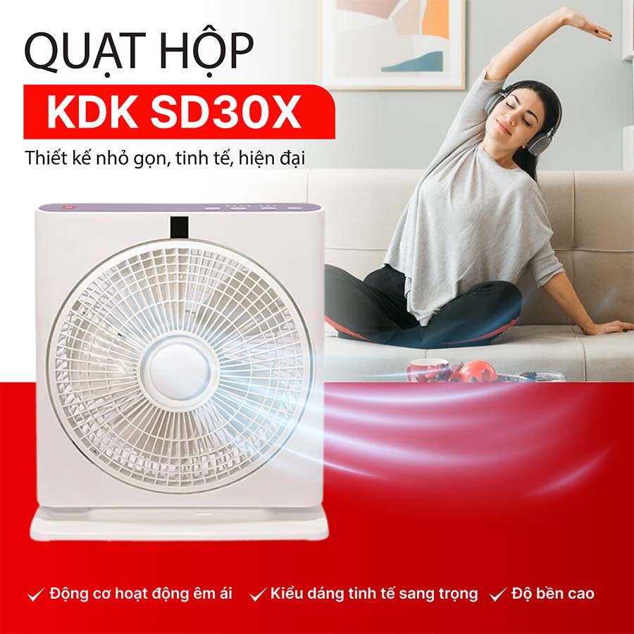Quạt hộp KDK SD30X
