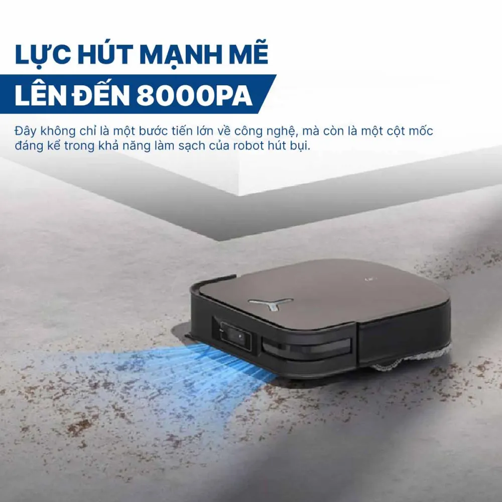 Robot hút bụi lau nhà Ecovacs Deebot X2 Omni