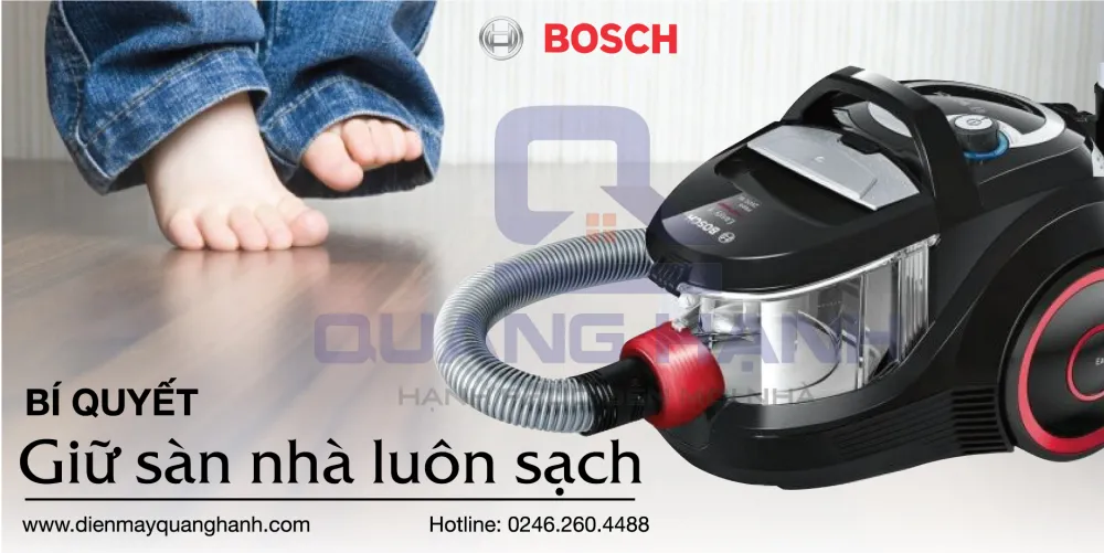 MÁY HÚT BỤI BOSCH BGS2UPWER1 2500W