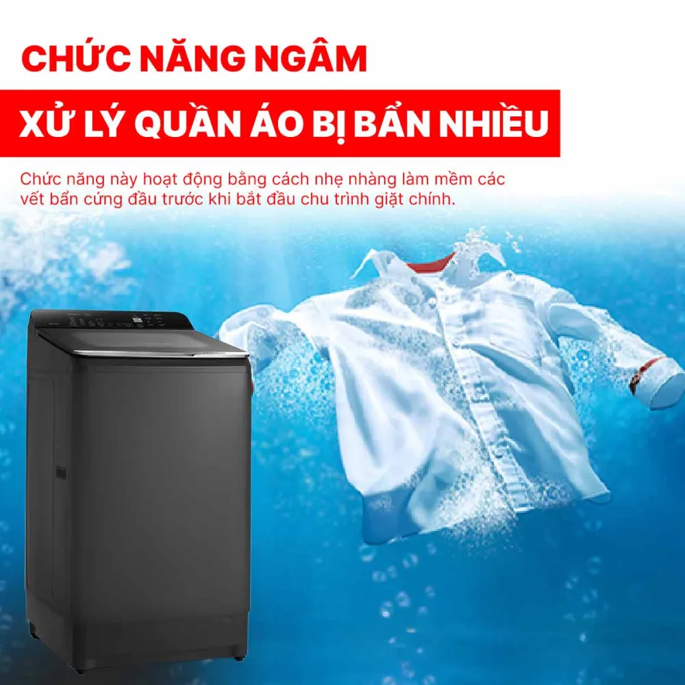 Máy giặt Hitachi Inverter 13.5kg LTL H3MVJWT