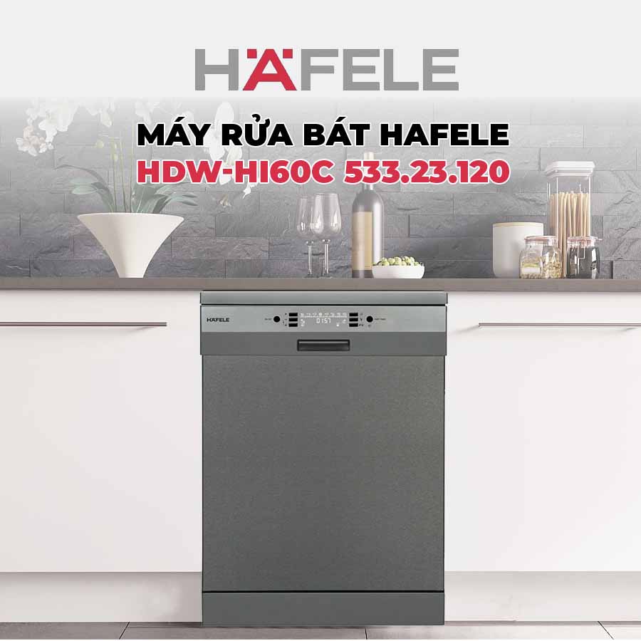 Máy rửa chén bán âm Hafele HDW-HI60C (533.23.120)