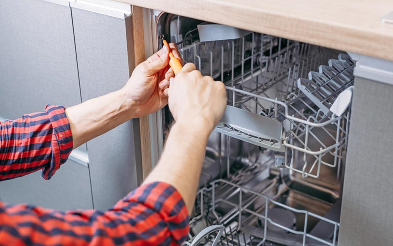 Nối tiếp đất cho máy rửa bát