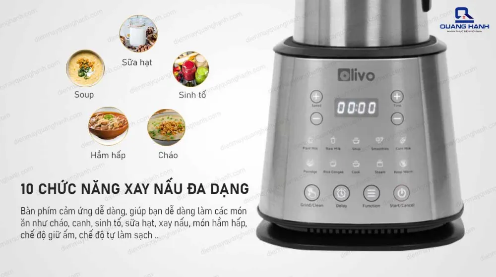 Máy làm sữa hạt khó sử dụng