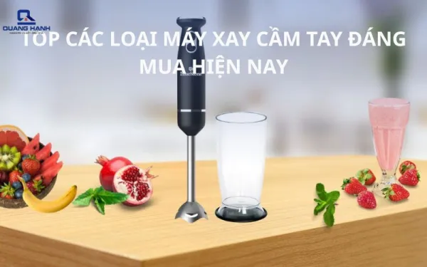 Top các loại máy xay cầm tay đáng mua hiện nay