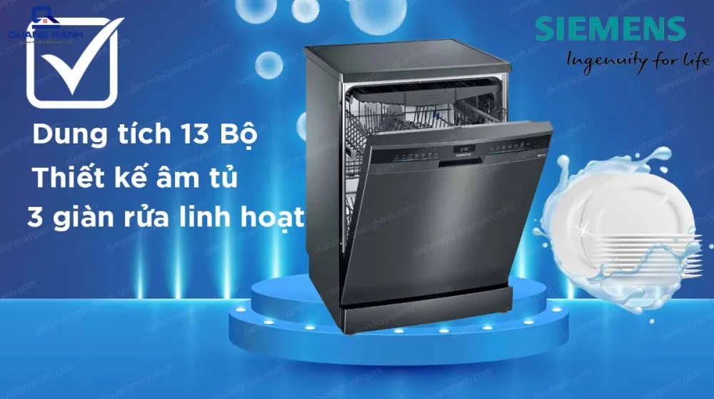 Máy rửa bát độc lập Siemens SN23EI14CE IQ300