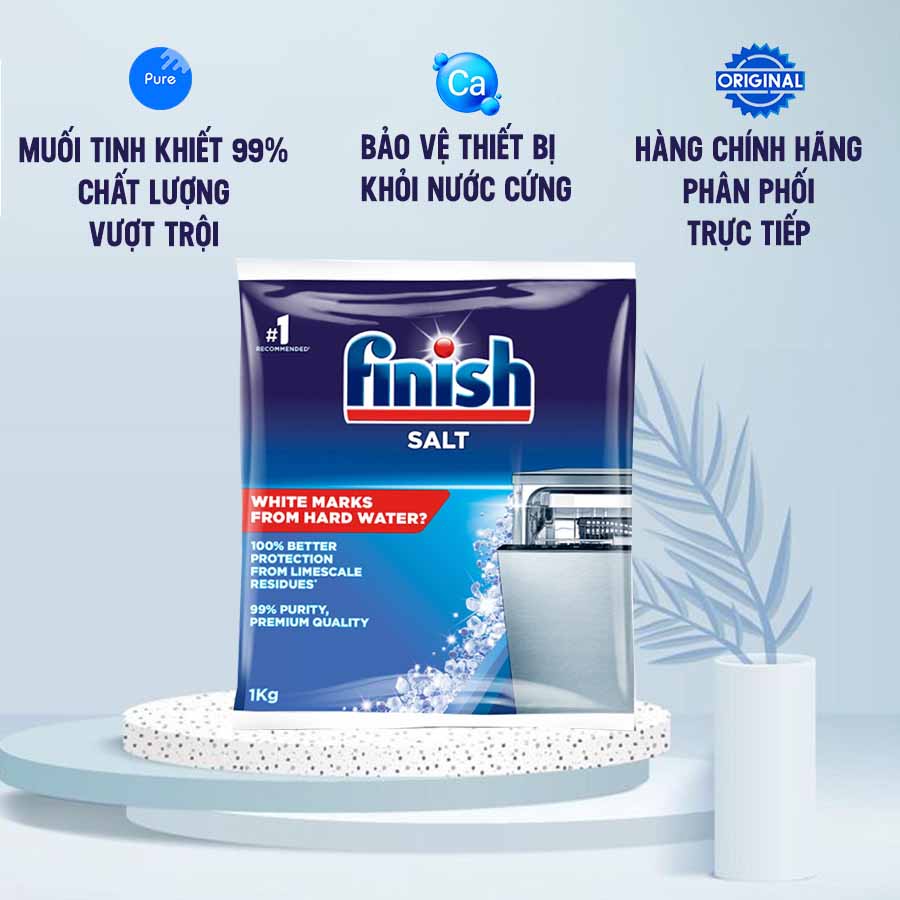 Cách nhận biết máy rửa bát báo hết muối