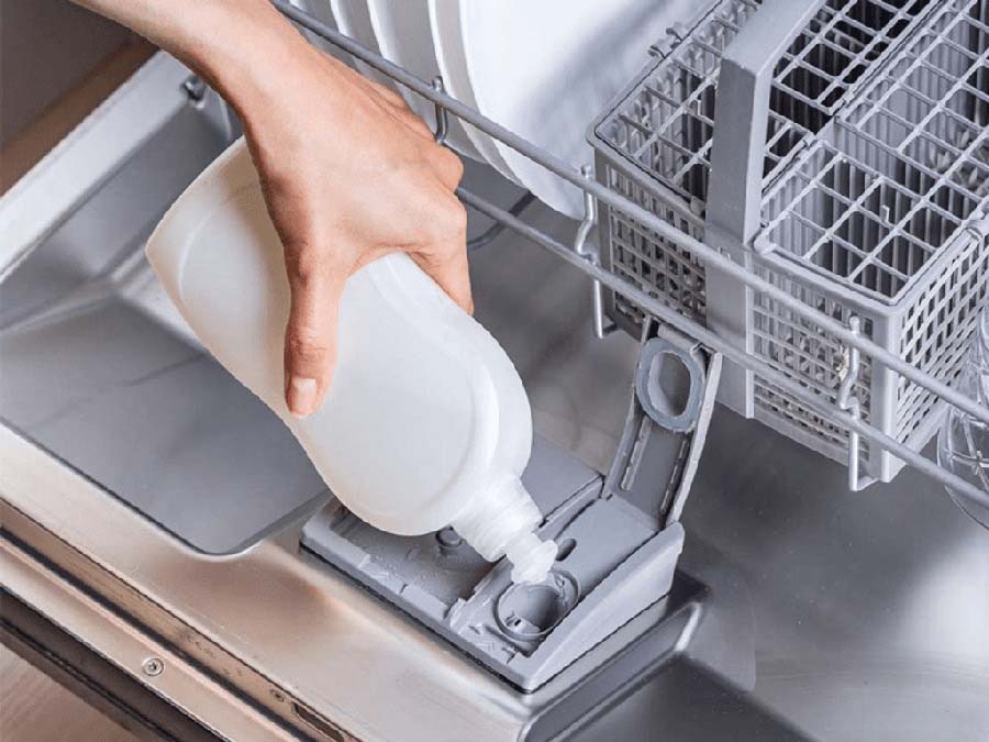Hướng dẫn cách đổ muối vào máy rửa bát bosch