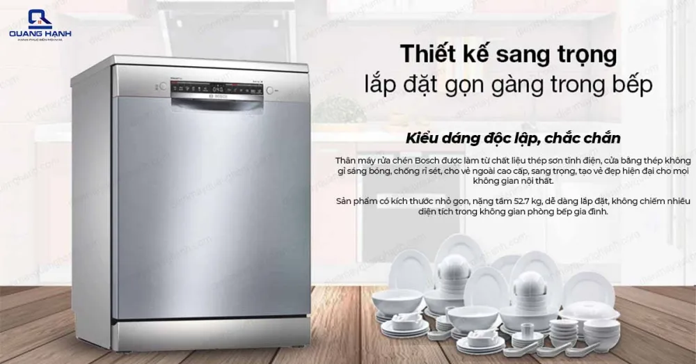 Máy rửa bát tiết kiệm nước