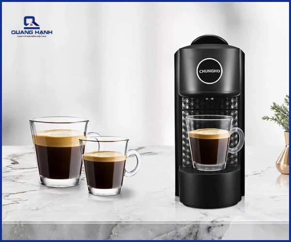 cách sử dụng máy pha cà phê chungho