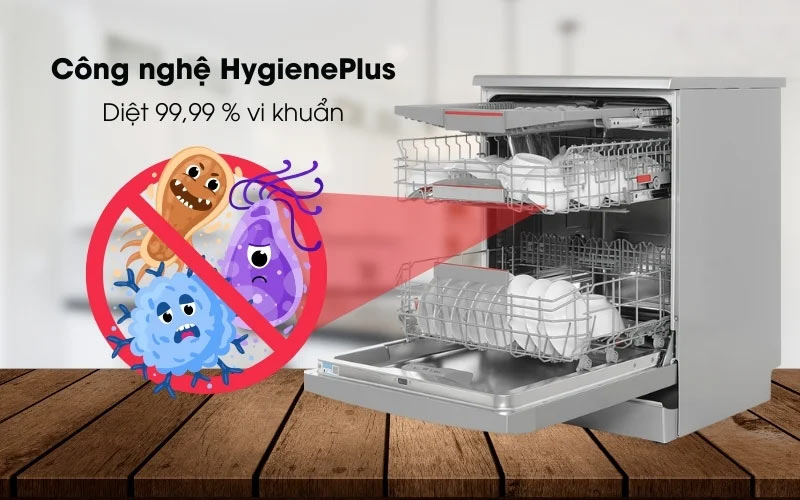 Chế độ Hygiene của máy rửa bát là gì