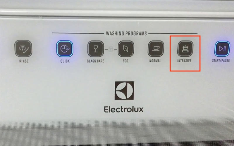 Máy rửa bát Electrolux báo lỗi Intensive