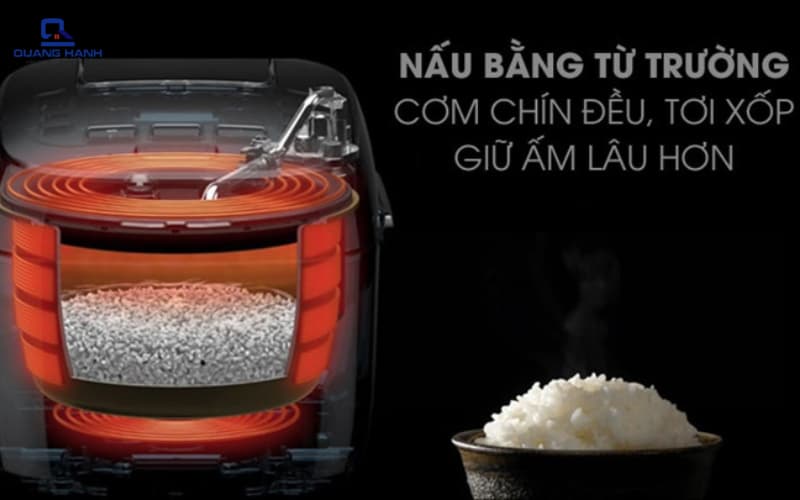công nghệ nấu 1D, 2D, 3D nồi cơm điện 1