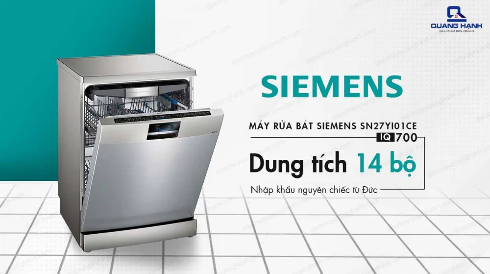 Thương hiệu máy rửa bát Siemans