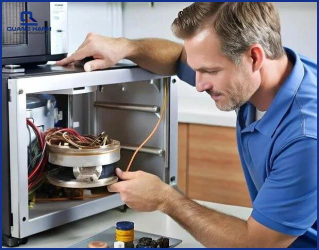 Cách khắc phục lò vi sóng bị kêu