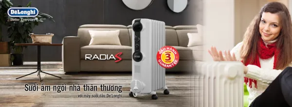 Top 5 máy sưởi dầu Delonghi chất lượng tốt, đáng đồng tiền nhất hiện nay!