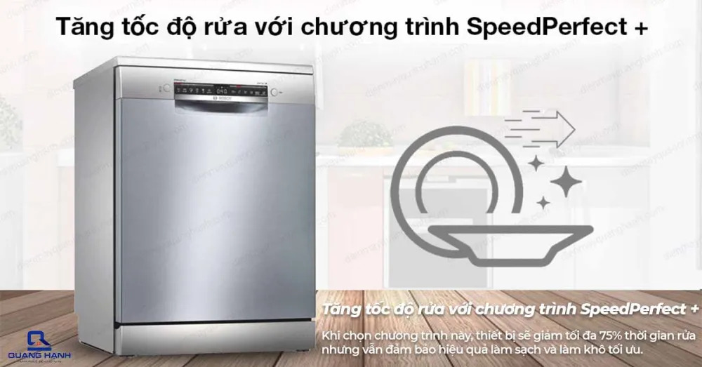 Chức năng rửa máy rửa bát