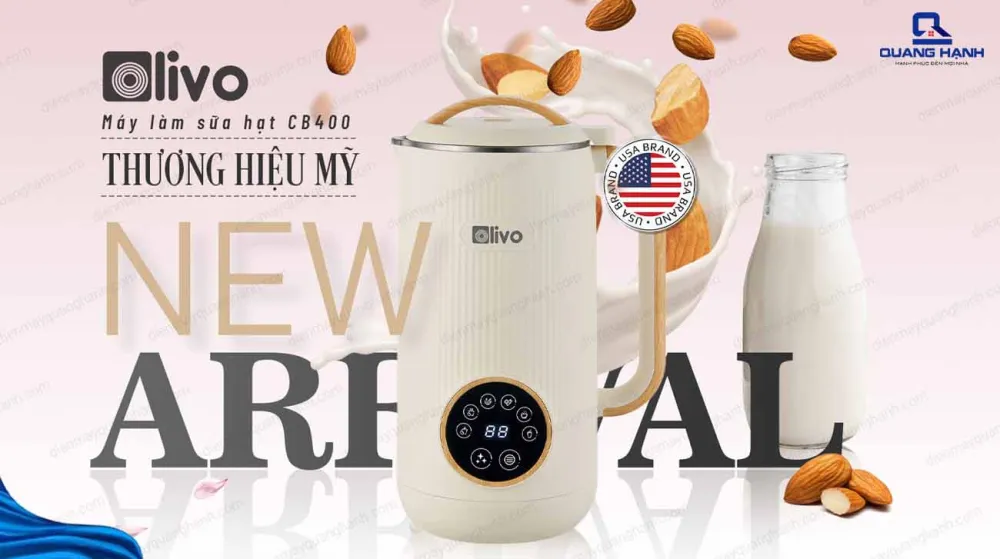 Máy làm sữa hạt Olivo
